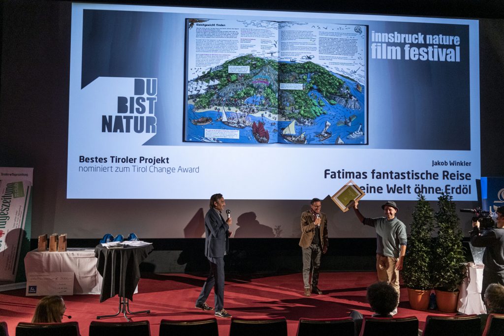 Beste Tiroler Einreichung zum INF Nachhaltigkeitspreis ist nominiert für den Tirol Change Award